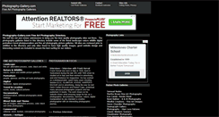 Desktop Screenshot of photography-gallery.com
